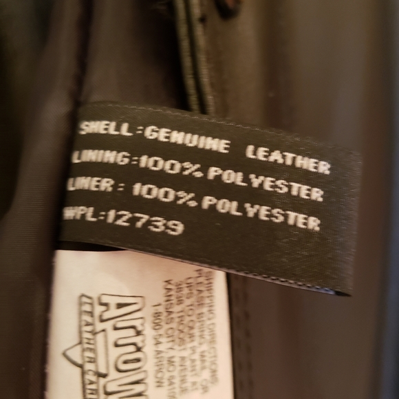 Man leather coat - Picture 4 of 12